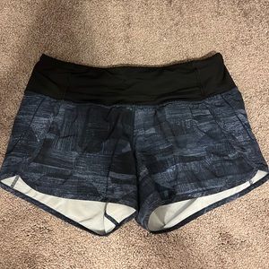 Lululemon Speed Up lined Short